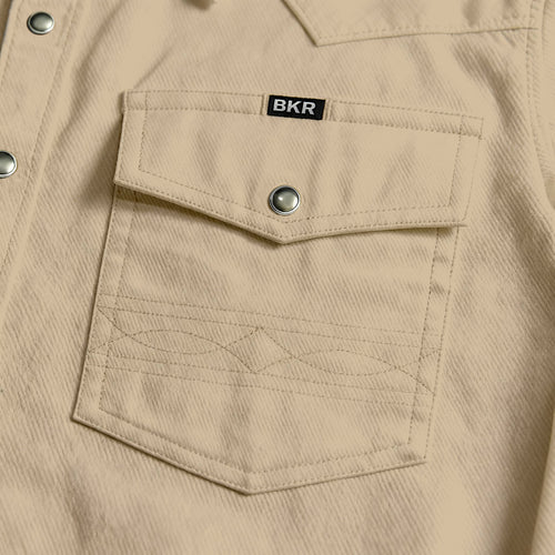 BEIGE SADDLEBACK